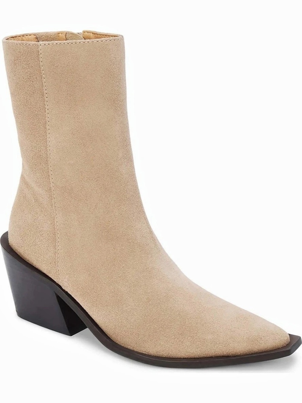 Matisse Cleo Tan Pointed-Toe Heeled Boots Size 6M